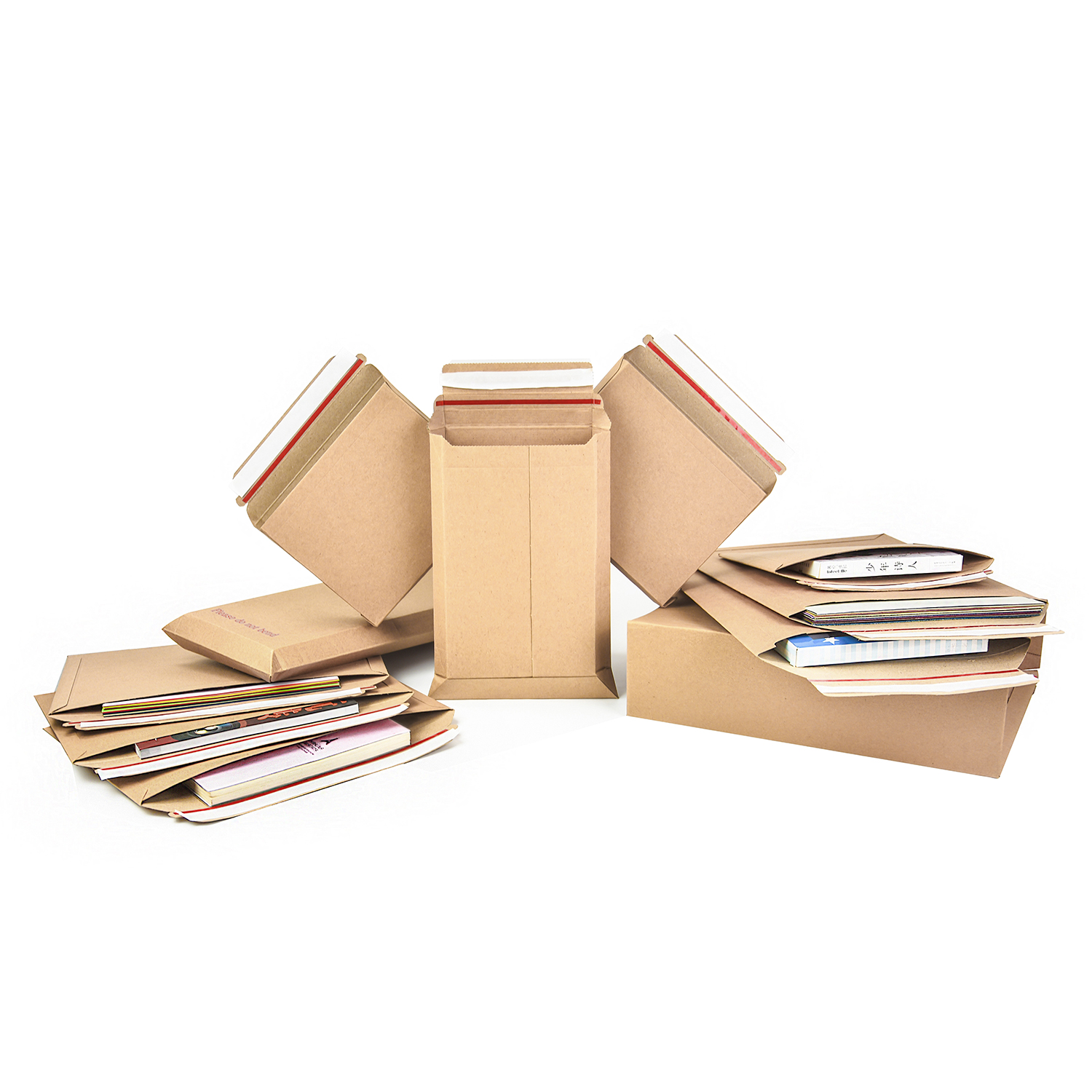 Corrugated box & mailer & book wrap